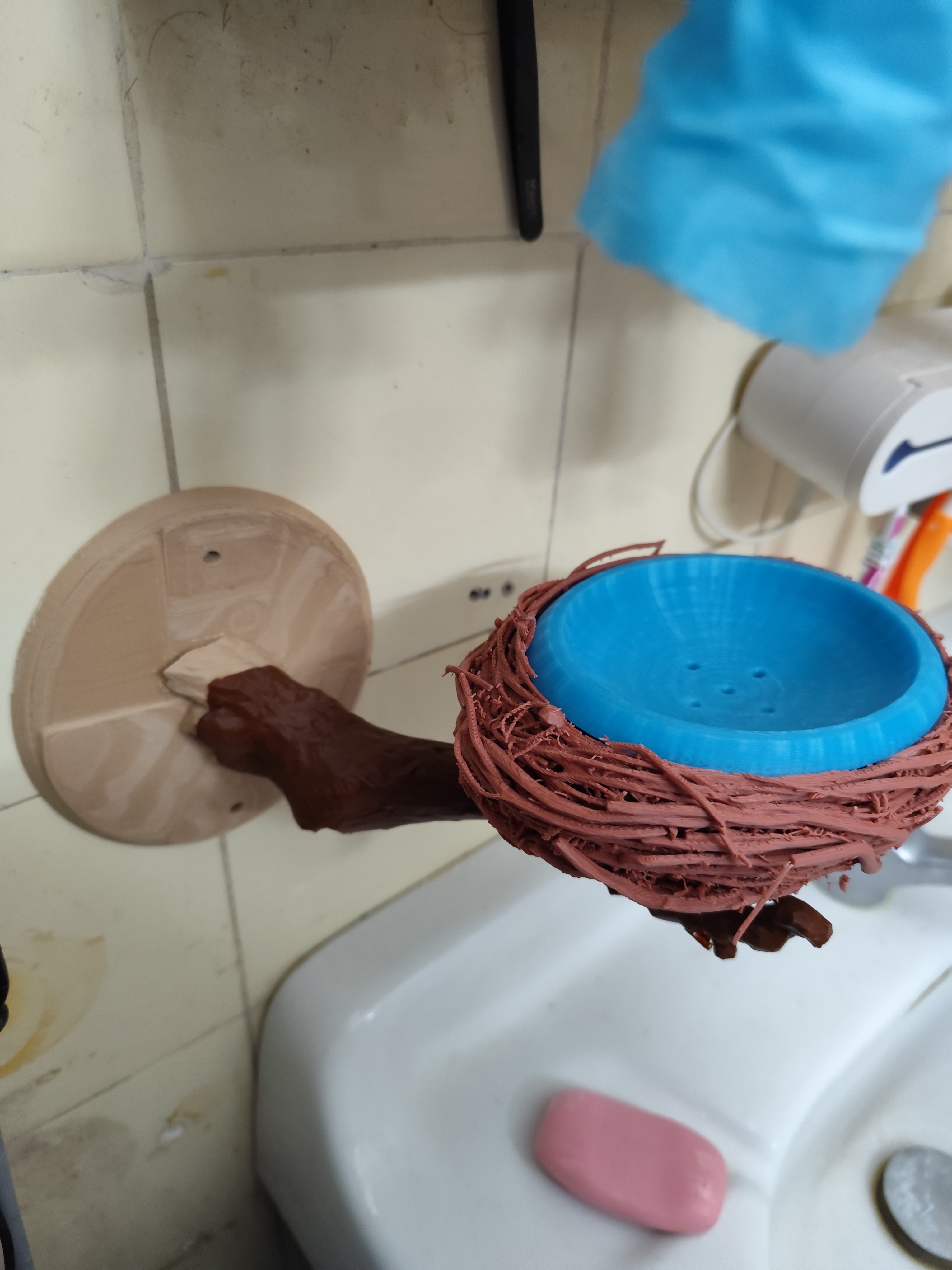 Bird nest soap dish (upgrade to 130mm)