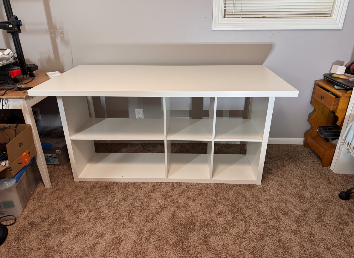 Lagkapten x Kallax Printer Workbench