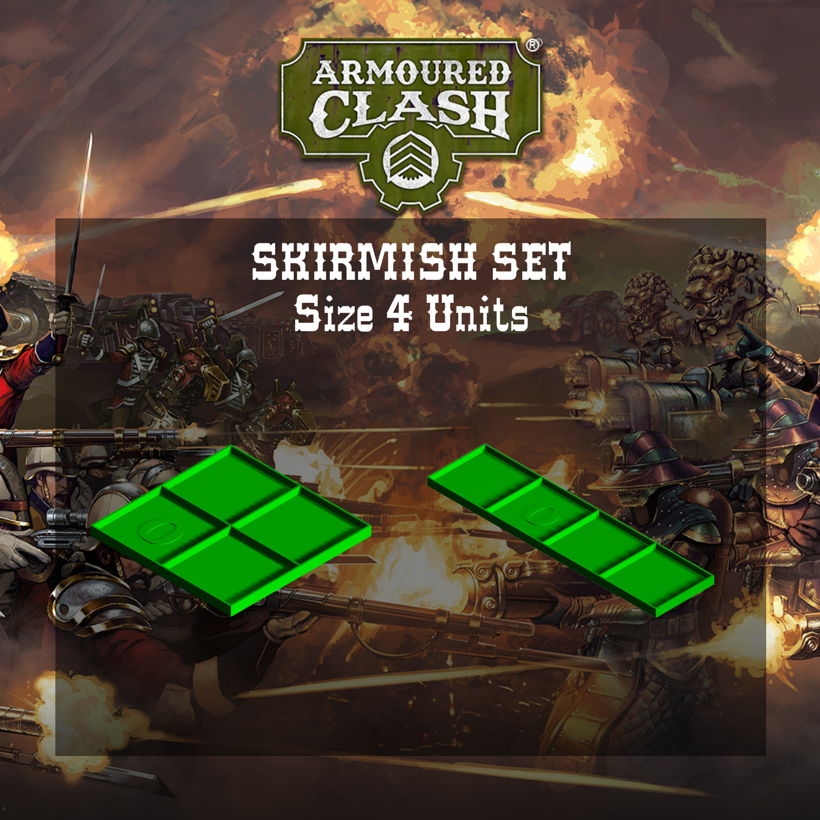 Armoured Clash Movement Trays.