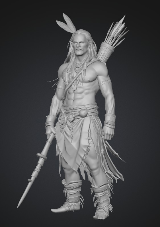 Painted Desert Warrior