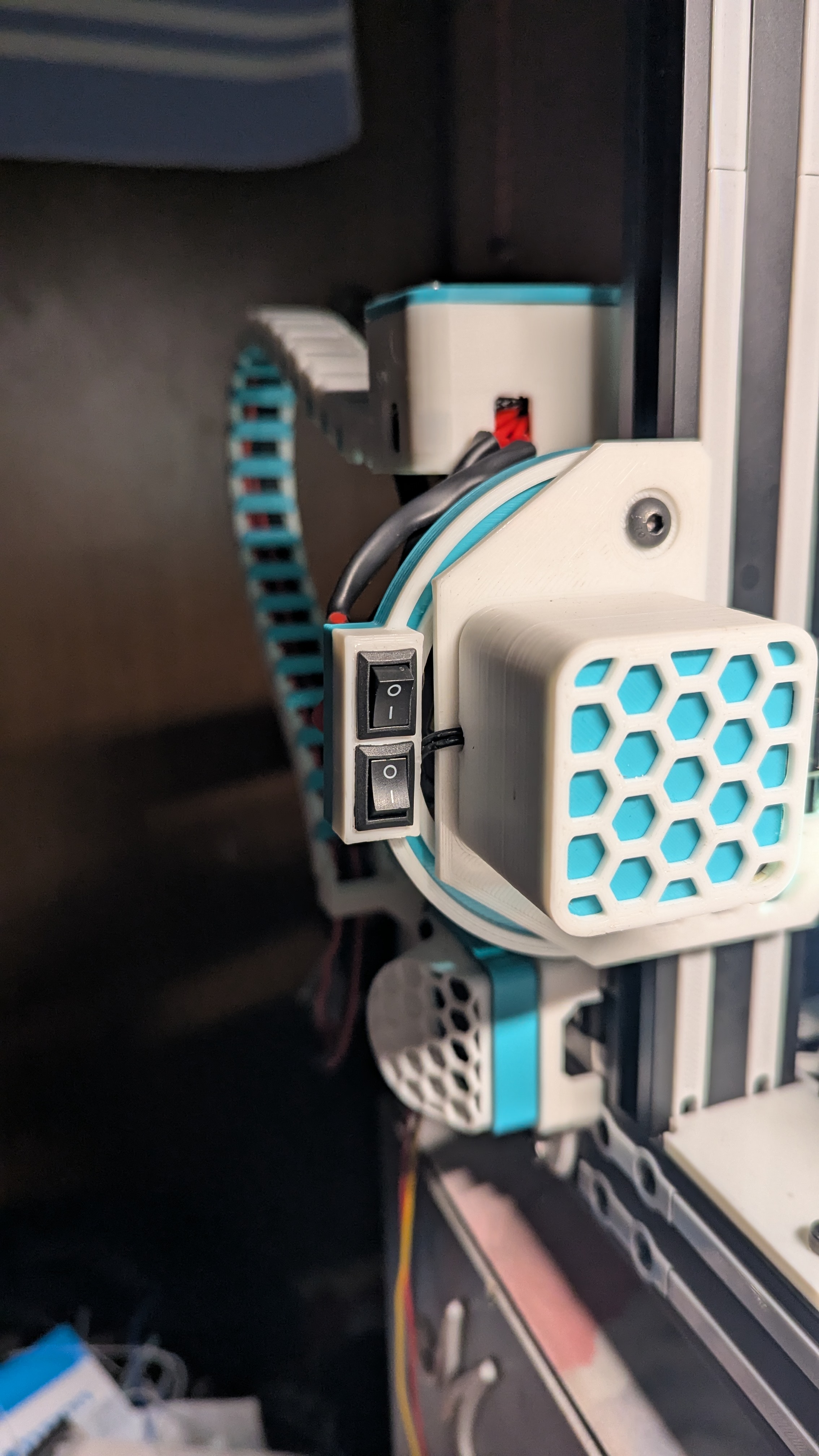 Ender 3 Dual Switch Mount 3D model