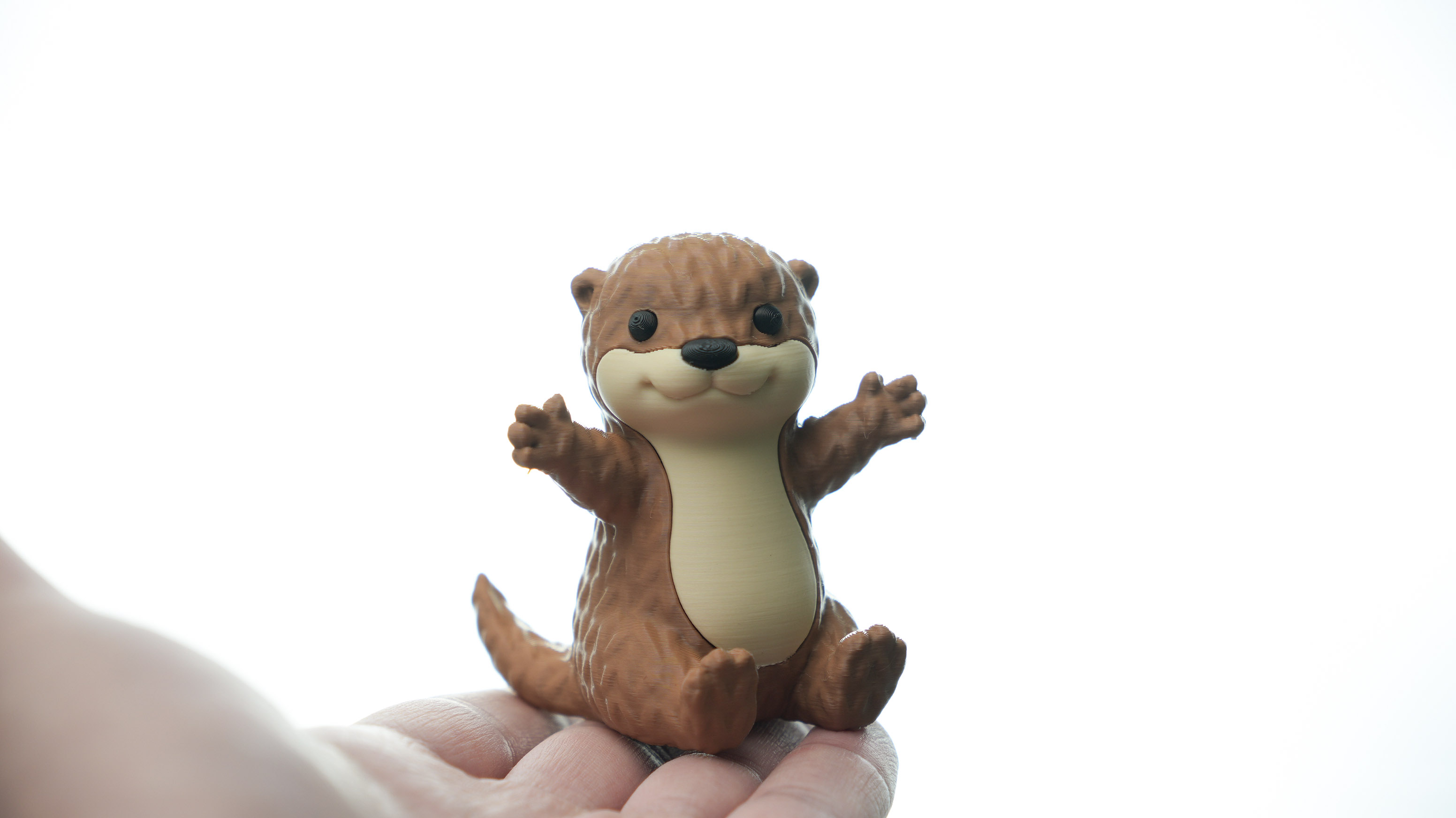 Knitted Otter