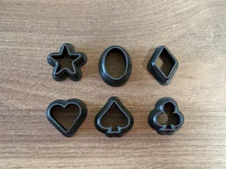 Cookie cutters (small) for Linz cookies