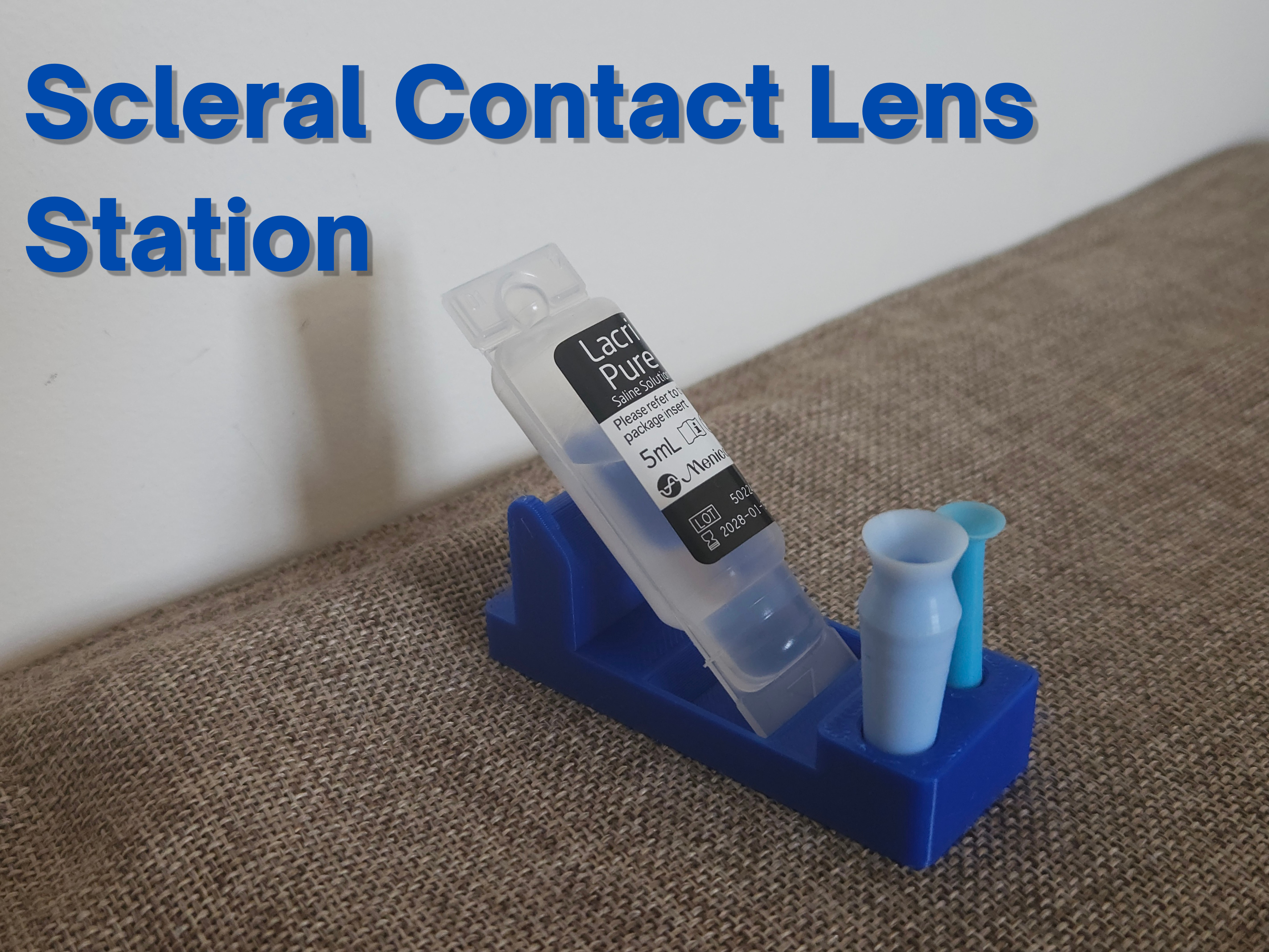Scleral Contact Lens Organizer