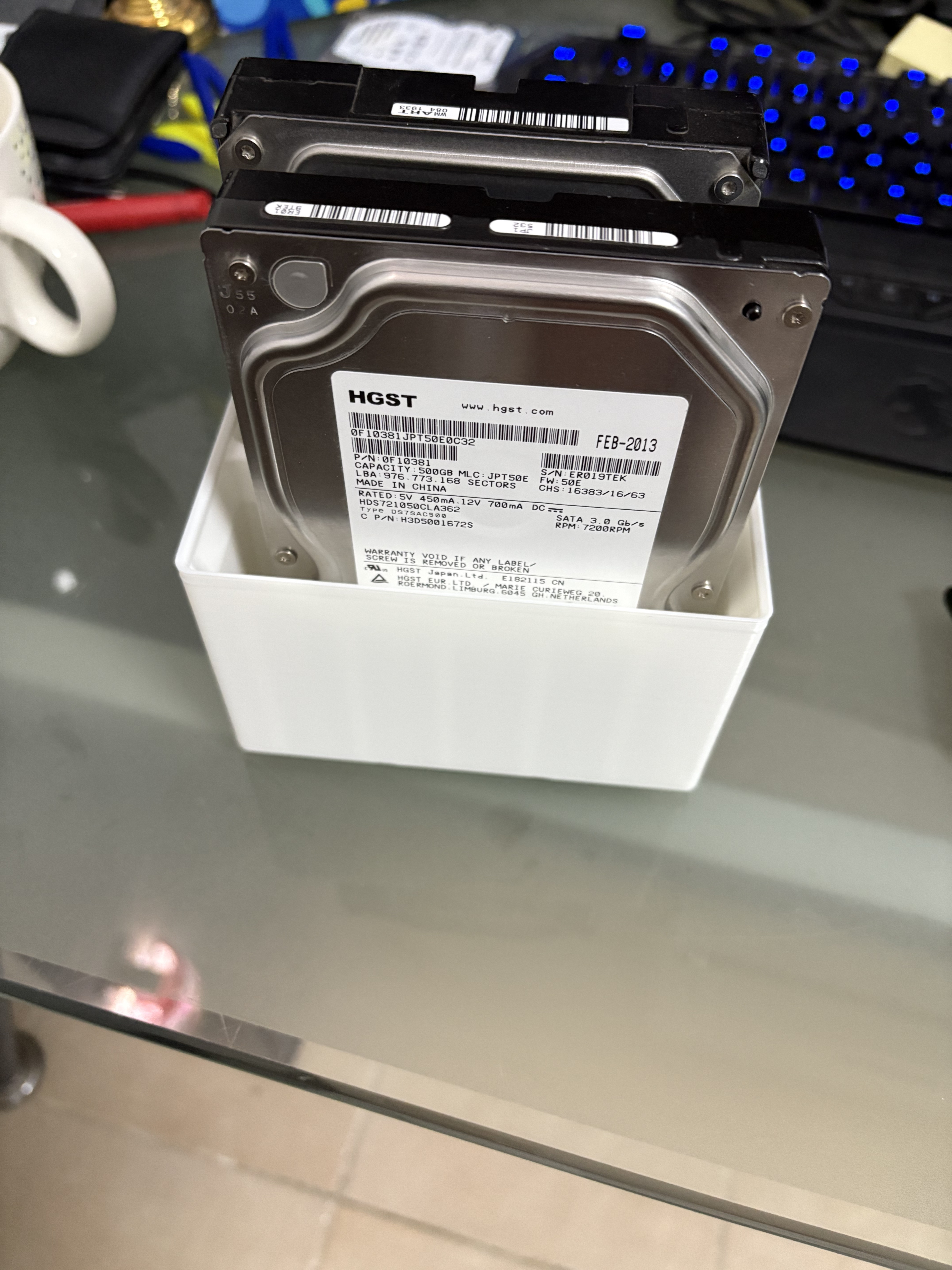 3.5 inch Hard drive gridfinity box