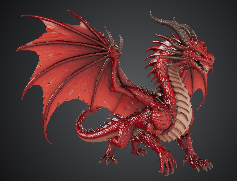 Red dragon