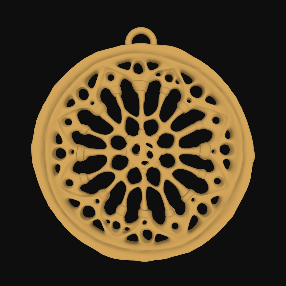 Rose Window Earrings