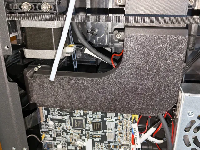Flashforge Adventurer 5M Recirculating Air Duct - 5015 Fan Mount
