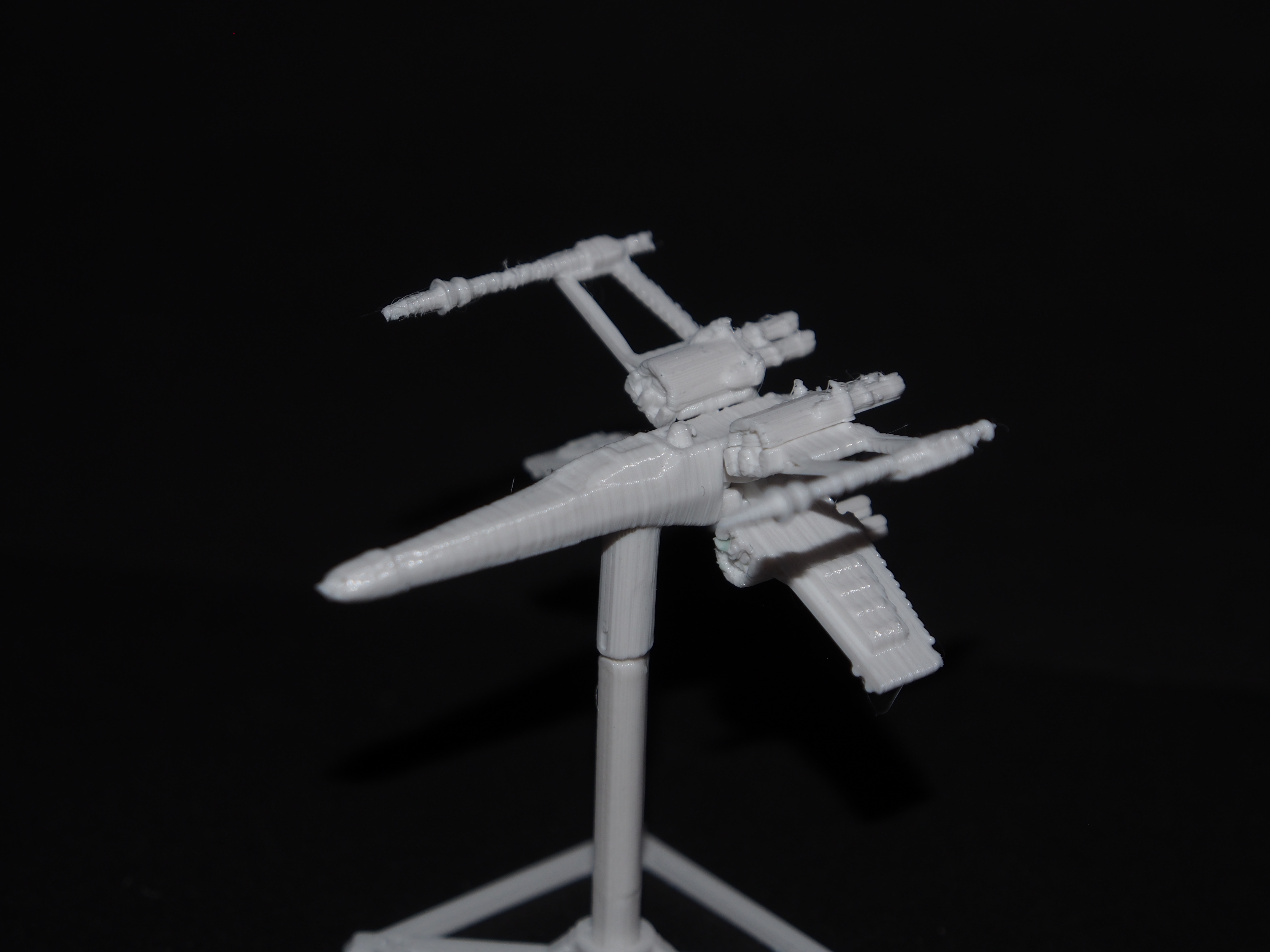 Star Wars Venisa Doza's X-Wing 3D model thumbnail