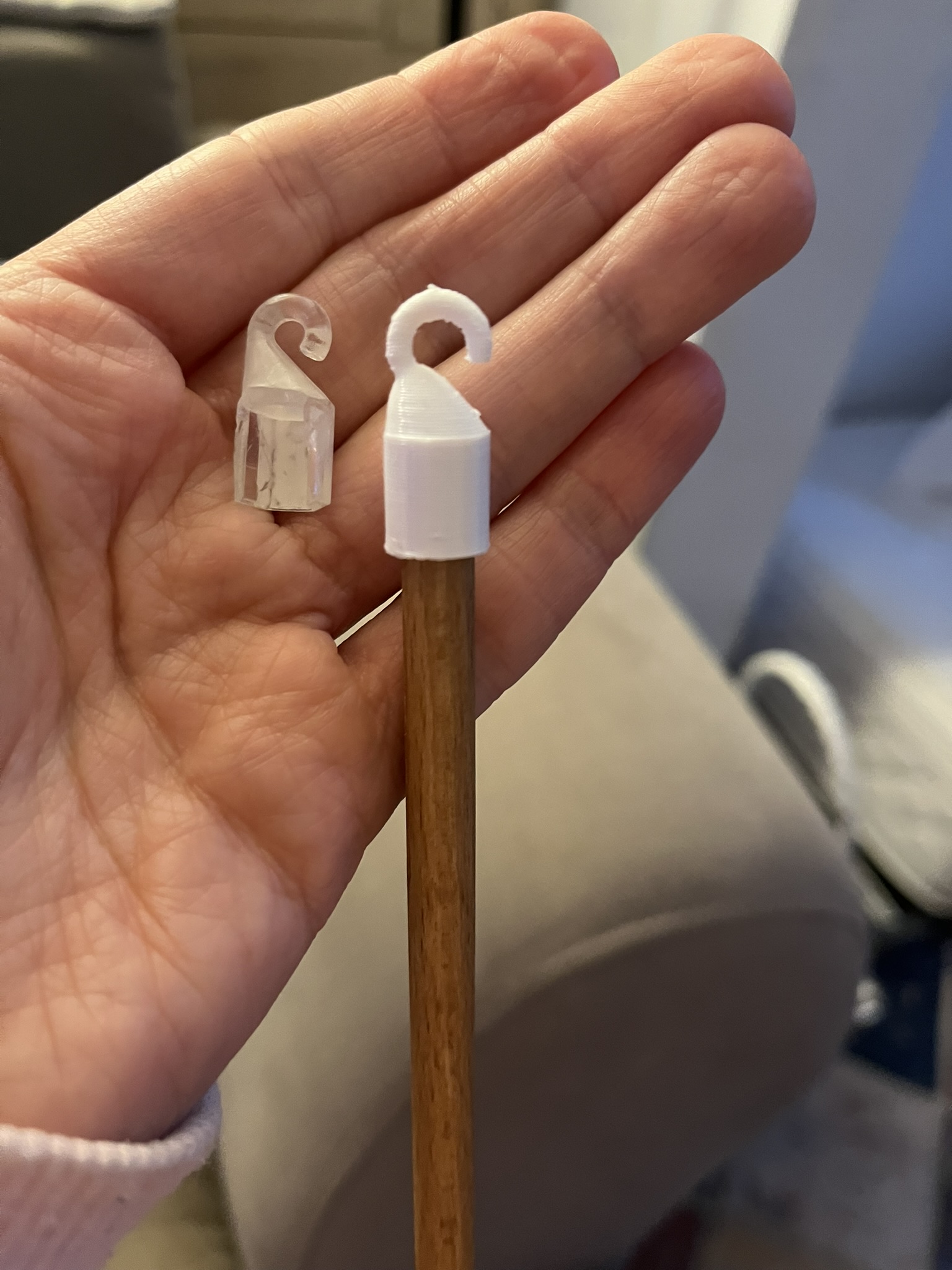 Replacement handle for venetian blinds (parametric)