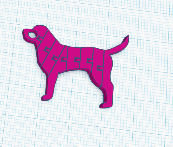 Fun Animal Keychains (Dog)