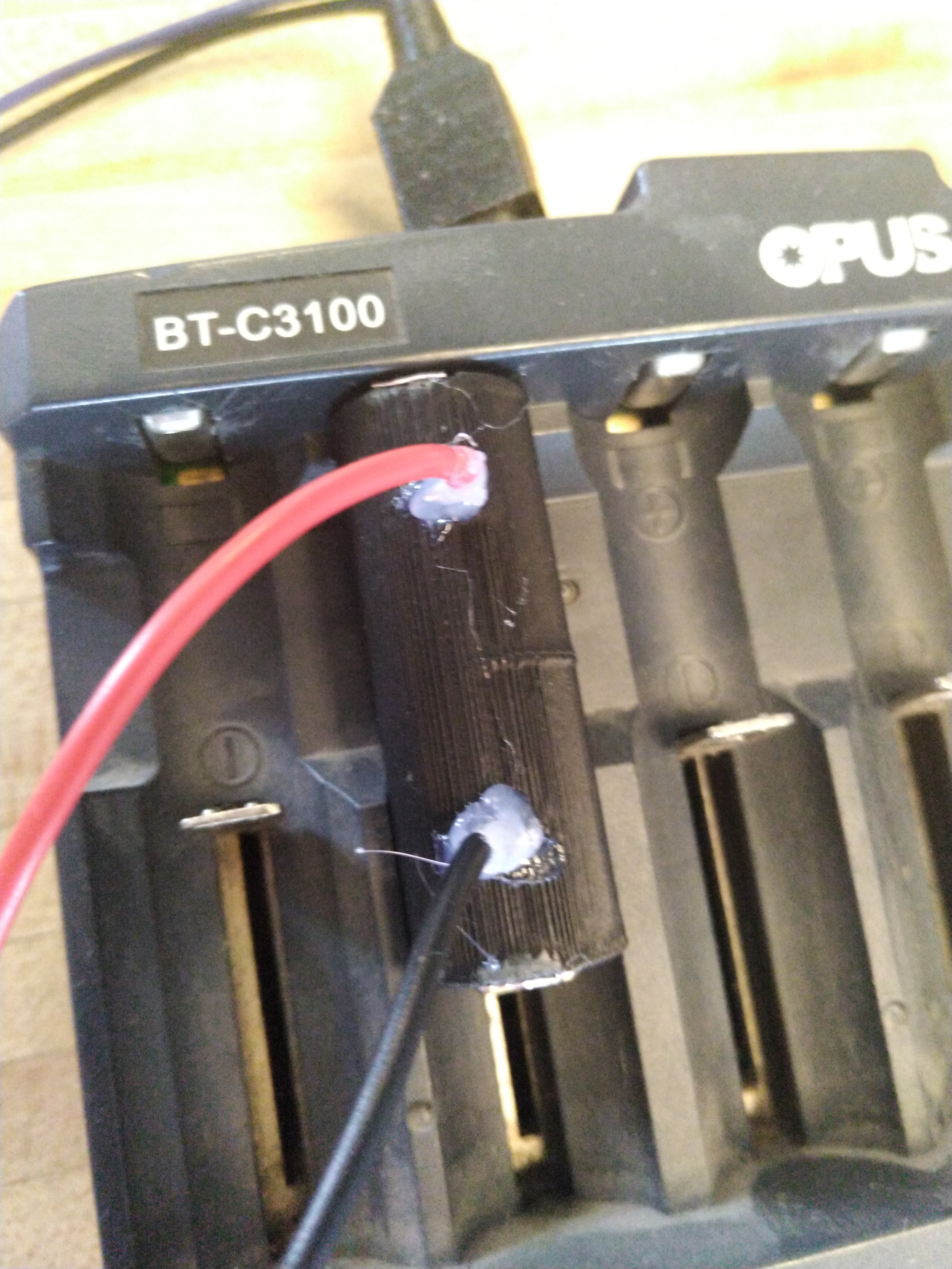 Li-ion Cell Tester Lead Attachment