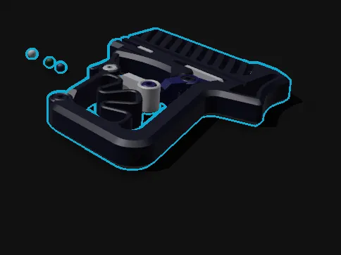 bb gun+ bb ball