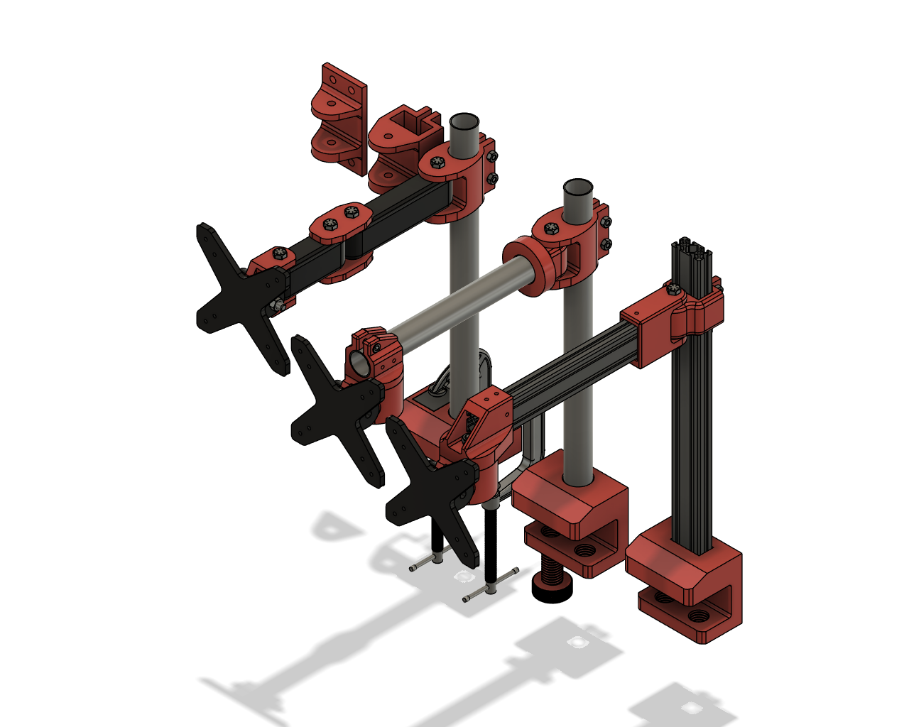 Strong Adjustable VESA Monitor Arm | 100mm and 75mm