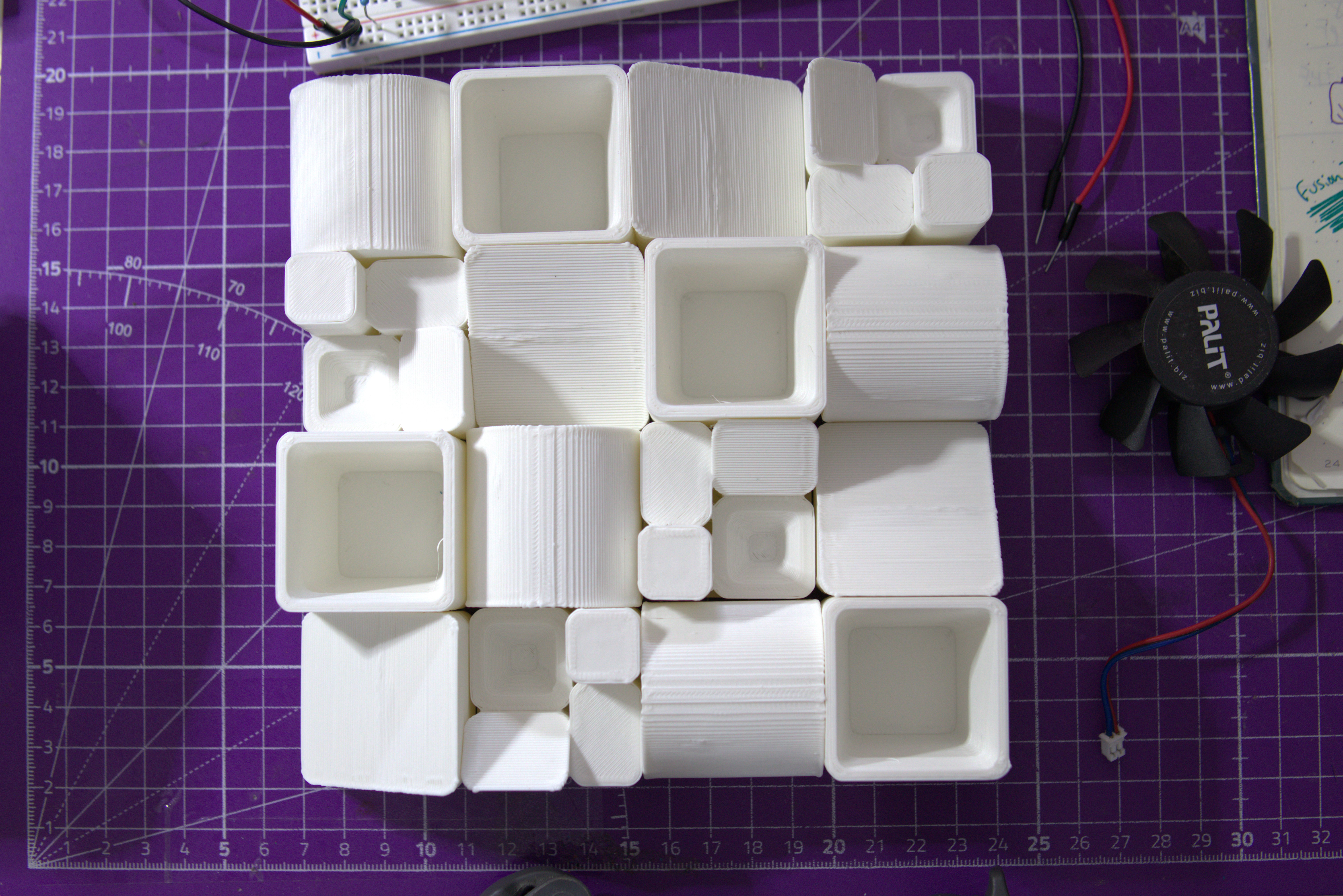 Miniatura 2 do modelo 3D Gridfinity Acoustic Diffusers