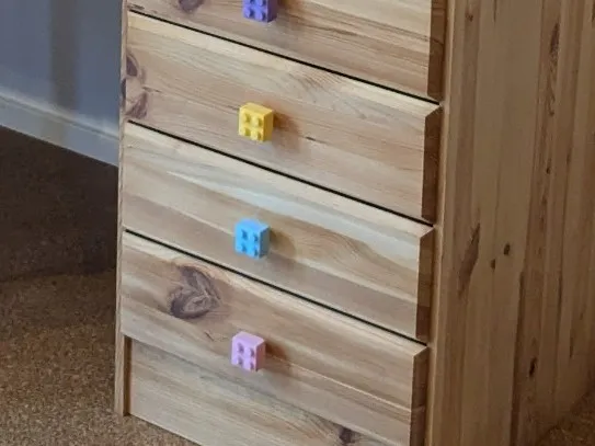 Drawer handle 2x2