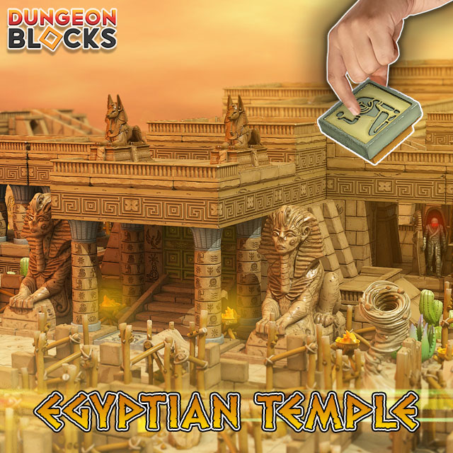 THE EGYPTIAN TEMPLE (Dungeon Blocks)
