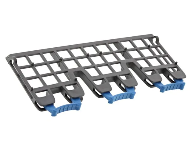Replacement Electrolux dishwasher wine glass holder (140000450035 compatible). Two-part design: rigid frame and flexible