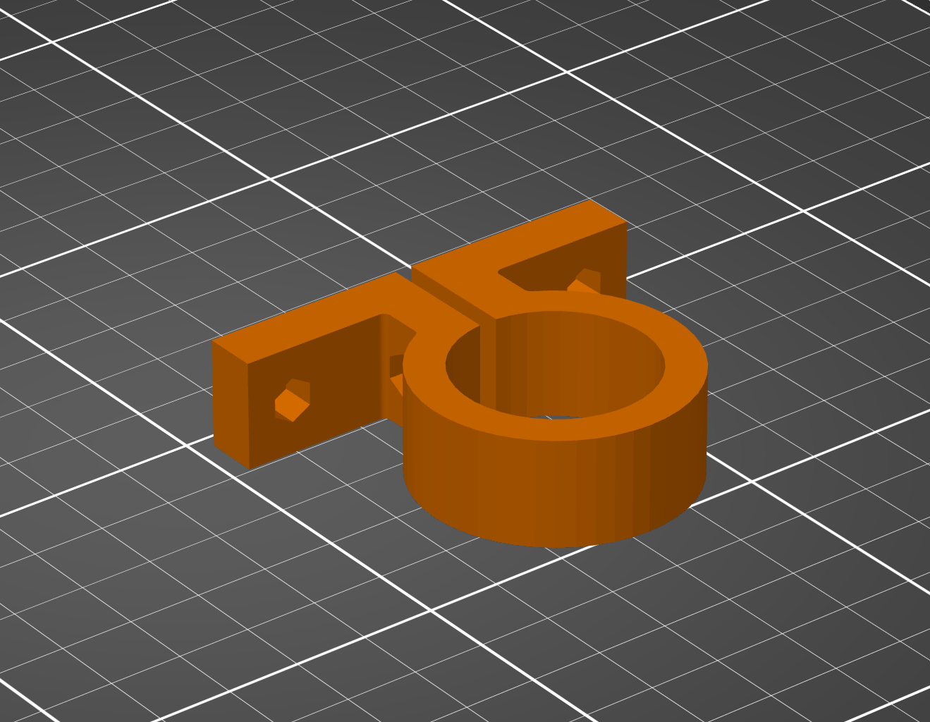 3/4 inch PVC pipe to sign adapter