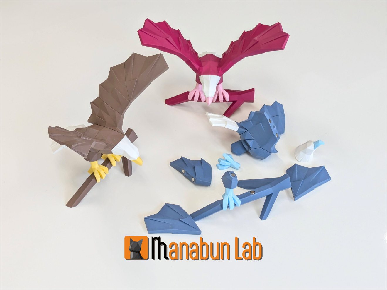 Low Poly Eagle Puzzle — miniatura 4