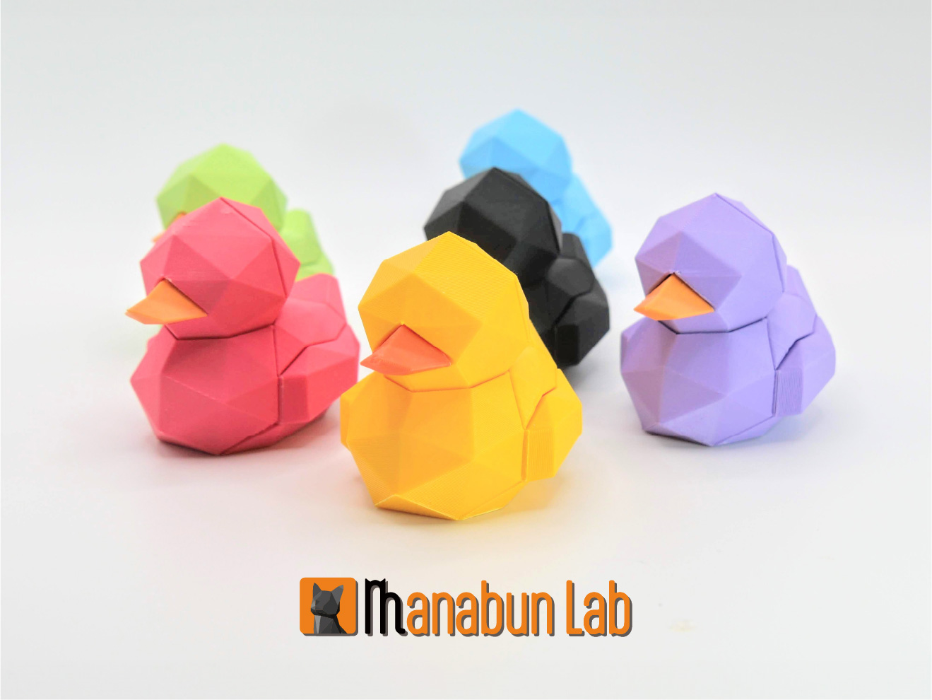 Low Poly Rubbr Duck Puzzle