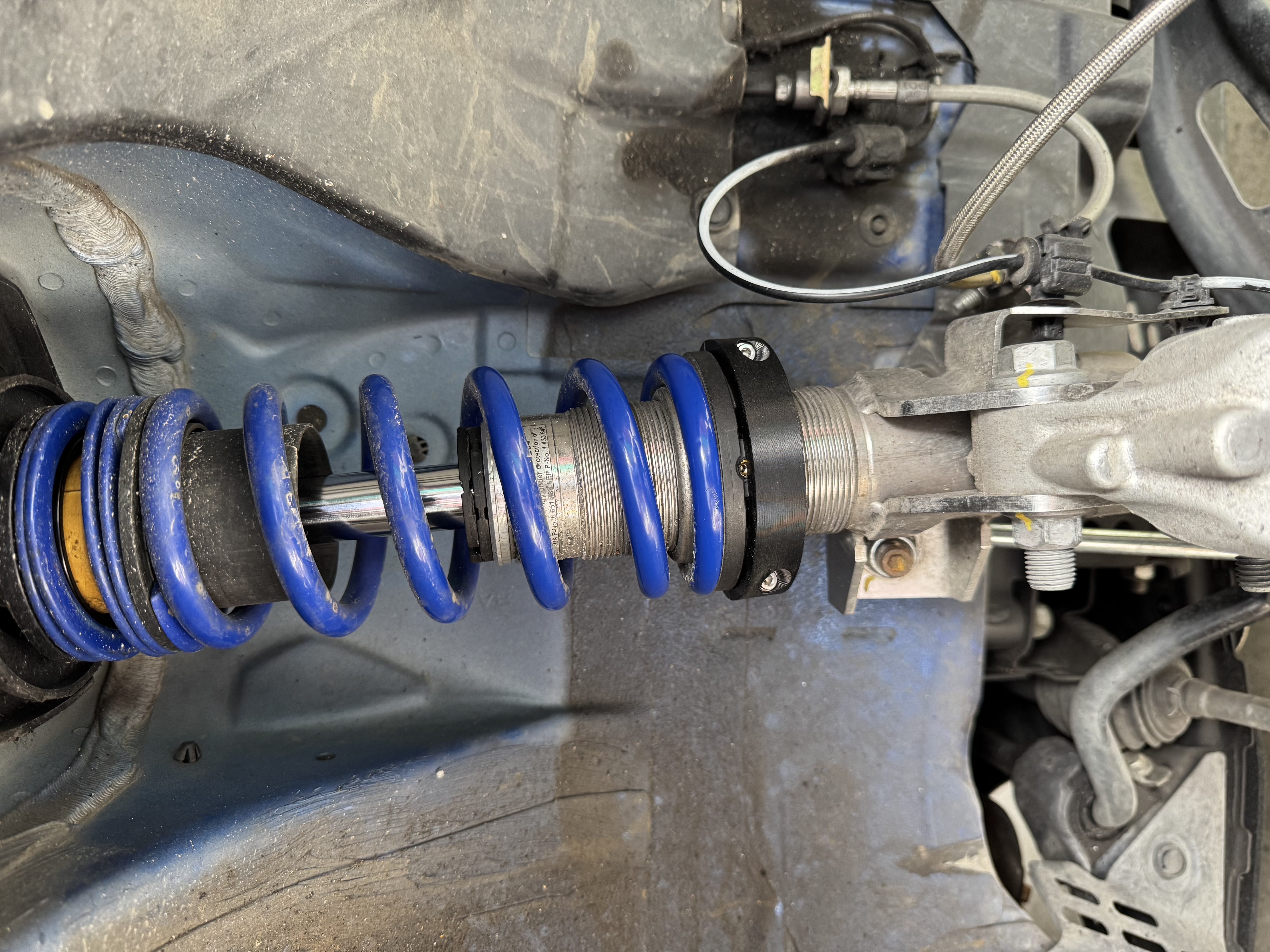 KW/Racecomp Engineering GR86/BRZ Coilover Spring Perch Retainer — miniatura 2