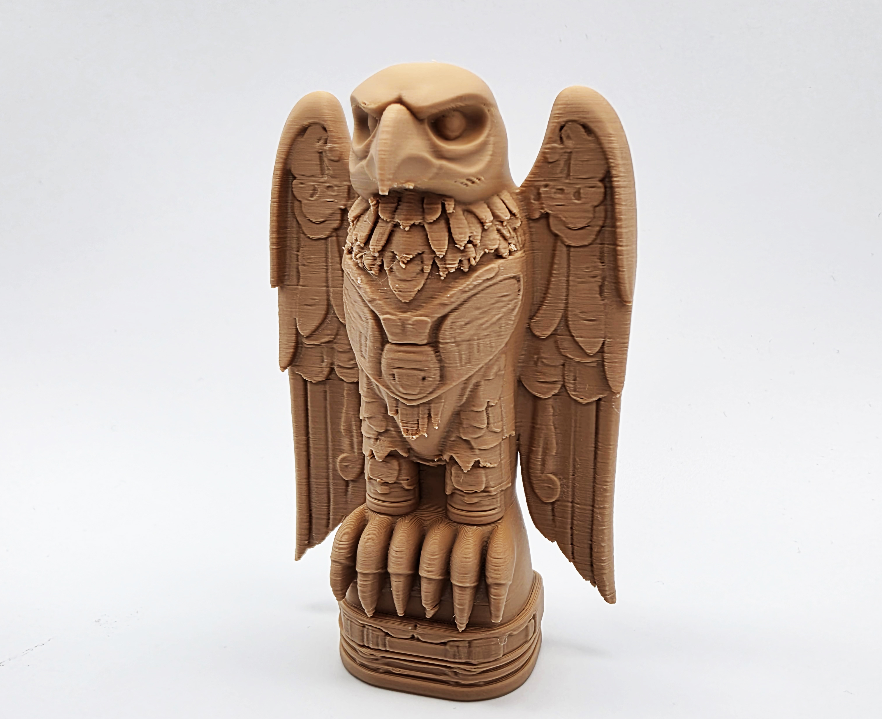 Mighty Eagle Totem Pole