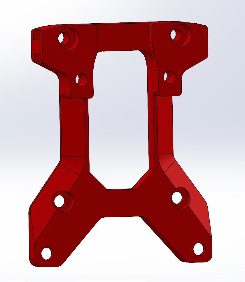 ChaoticLabs Cnc Tap To Dragonburner V8 Mount