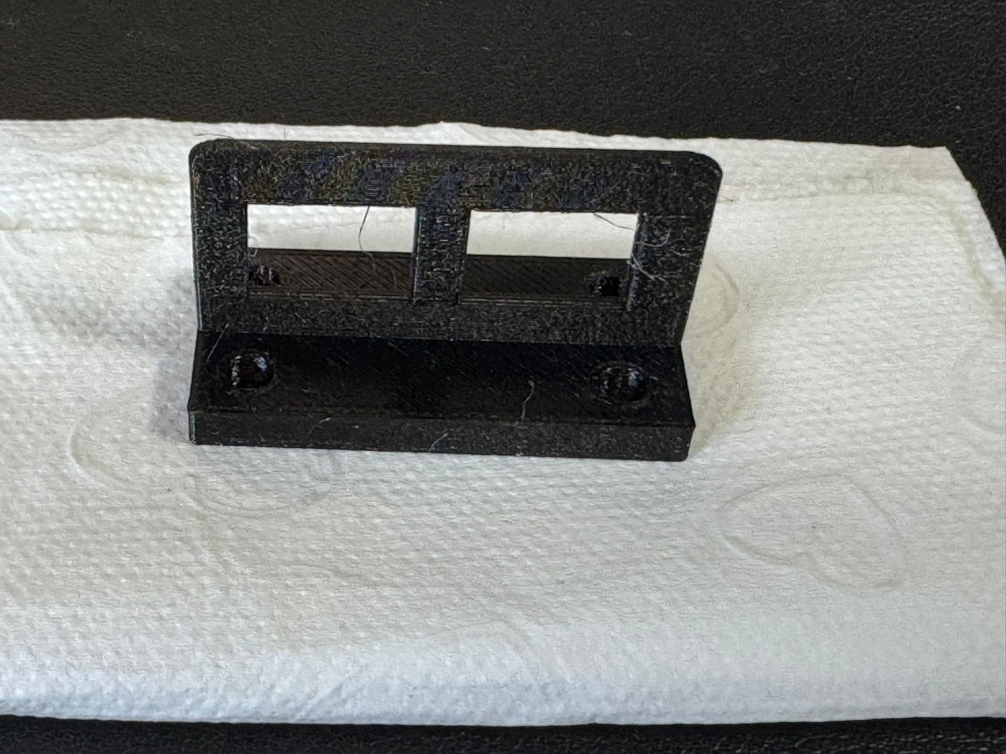 Simple SFP LC coupler holder snapin, 2 units each