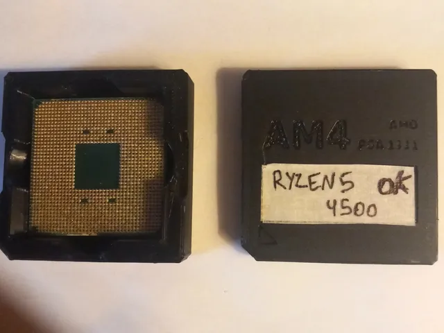 AMD AM4 CPU Case – Pin-Safe Storage Box (all AM4 CPUs)