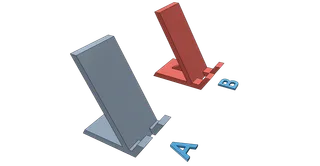 Phone stand phone holder easy print