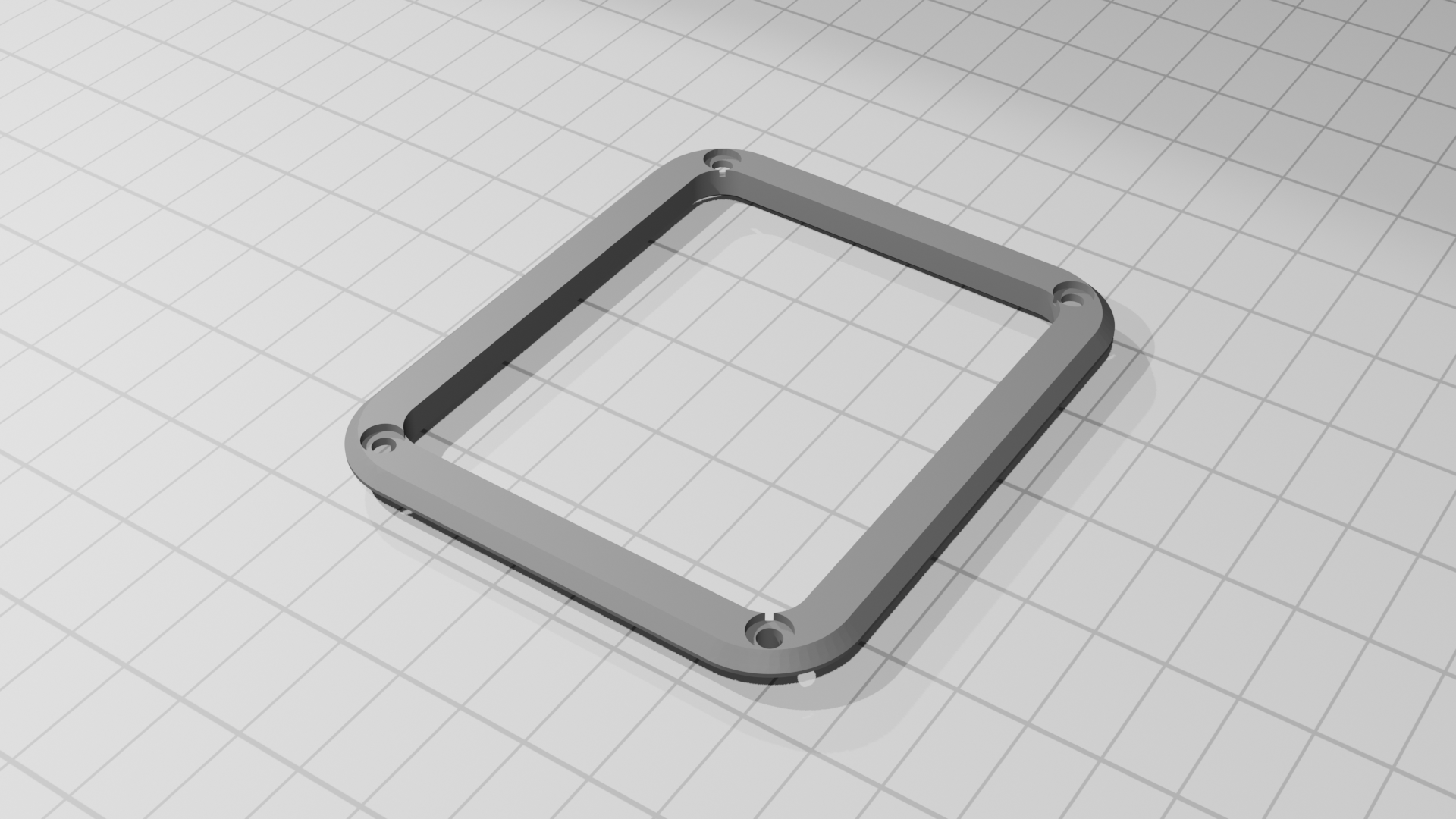Tru Components 4x3 matrix keyboard case integration border