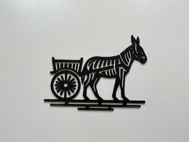 Donkey Wall Art #4