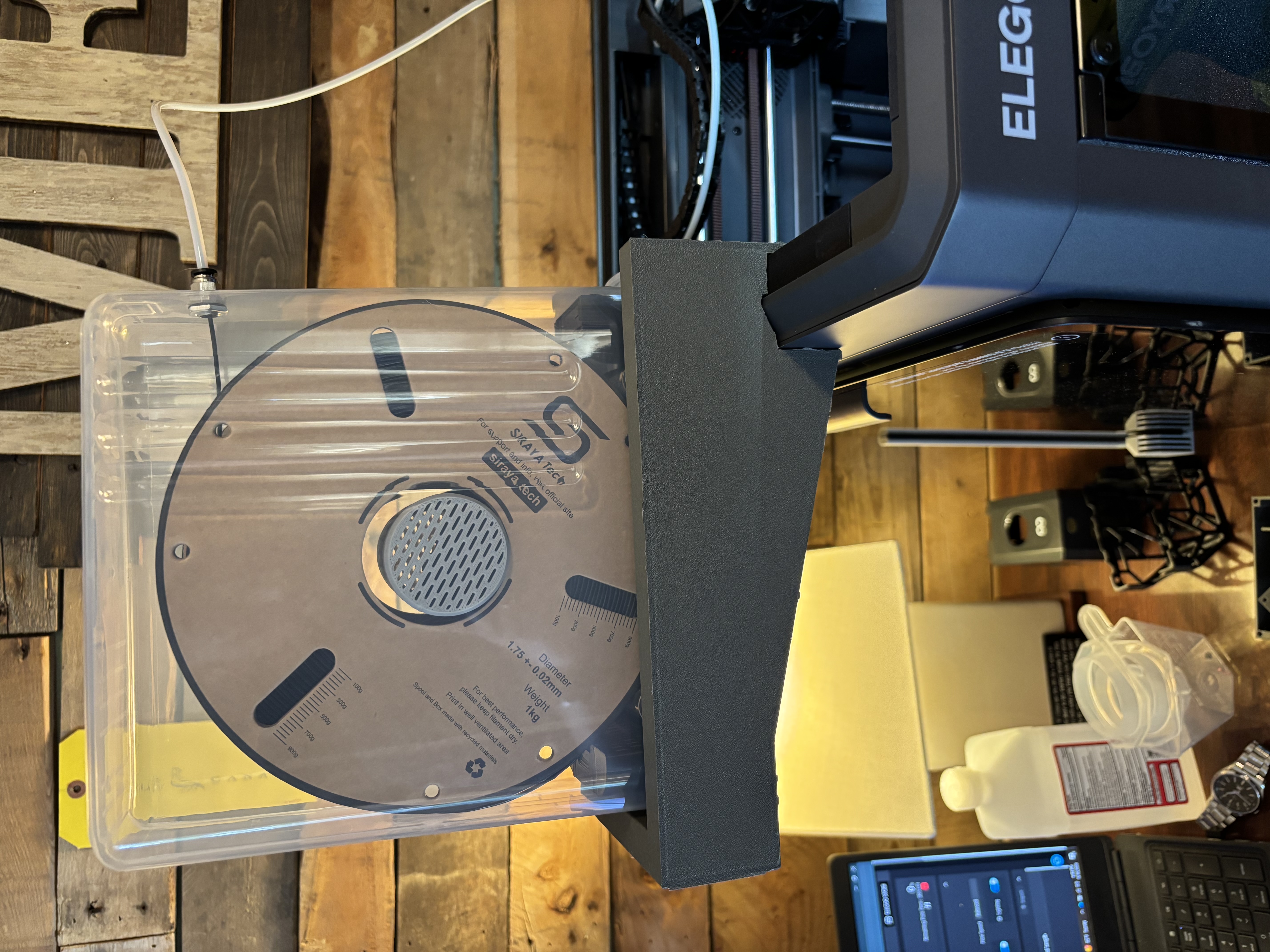 Drybox/Filament Storage Box holder for Centauri Carbon