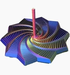 Modern Hex Twist Fidget