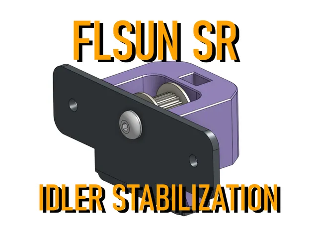 FLSUN SR Pulley Stabilization