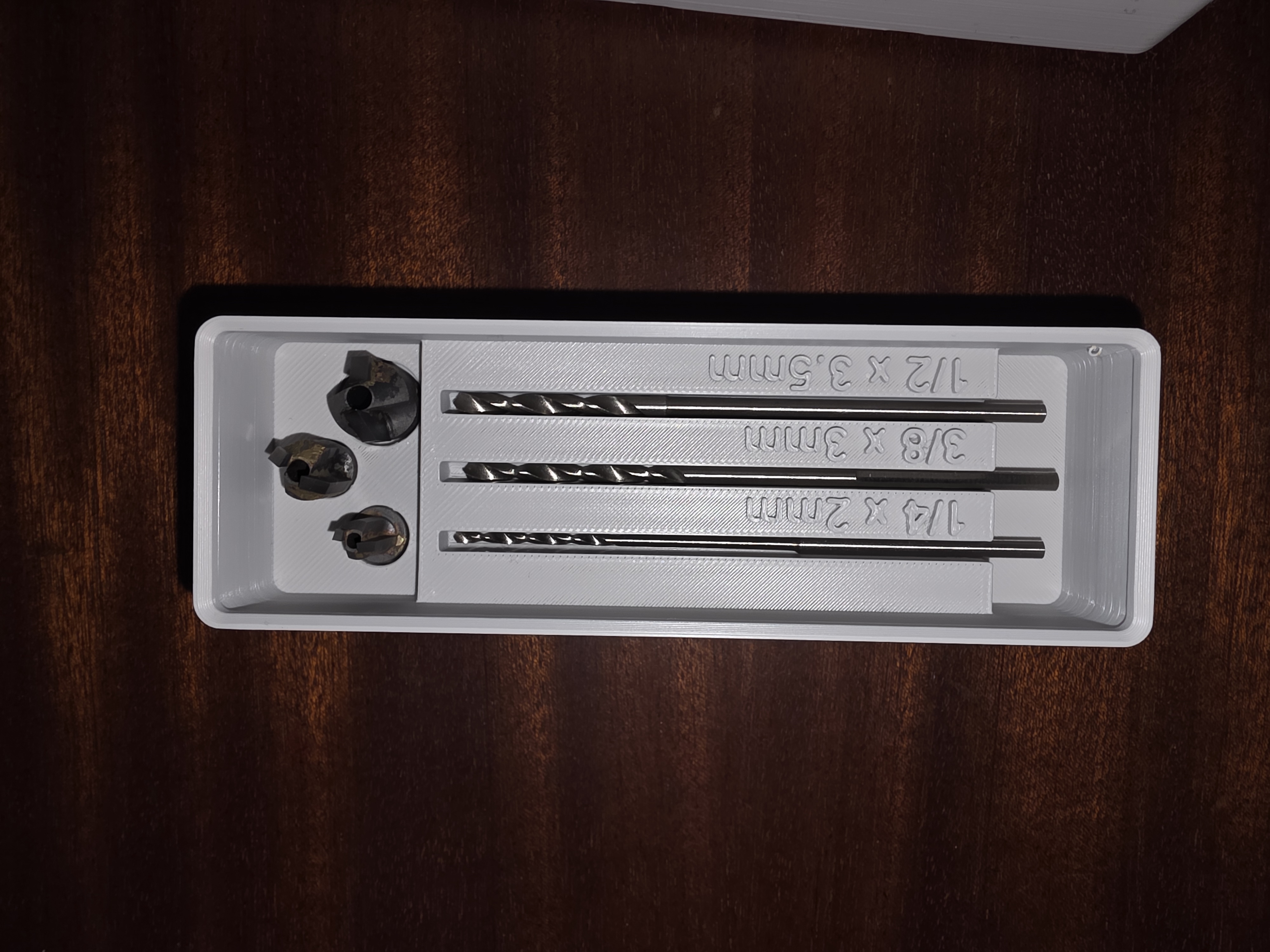 Gridfinity Storage for Katz-Moses Countersink bits