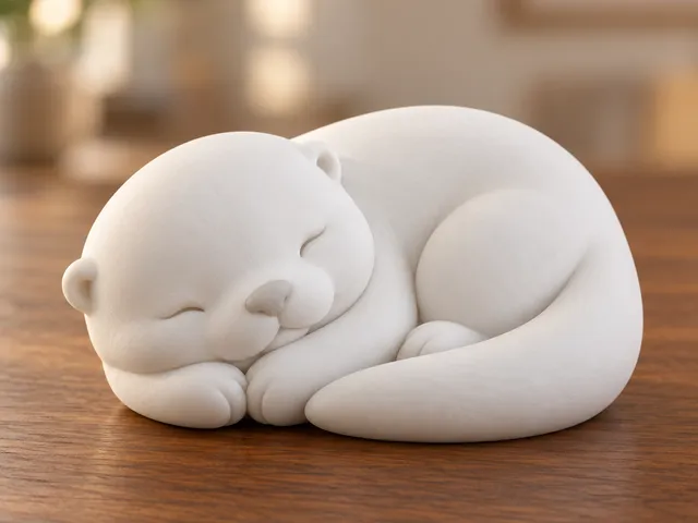 Sleeping Otter