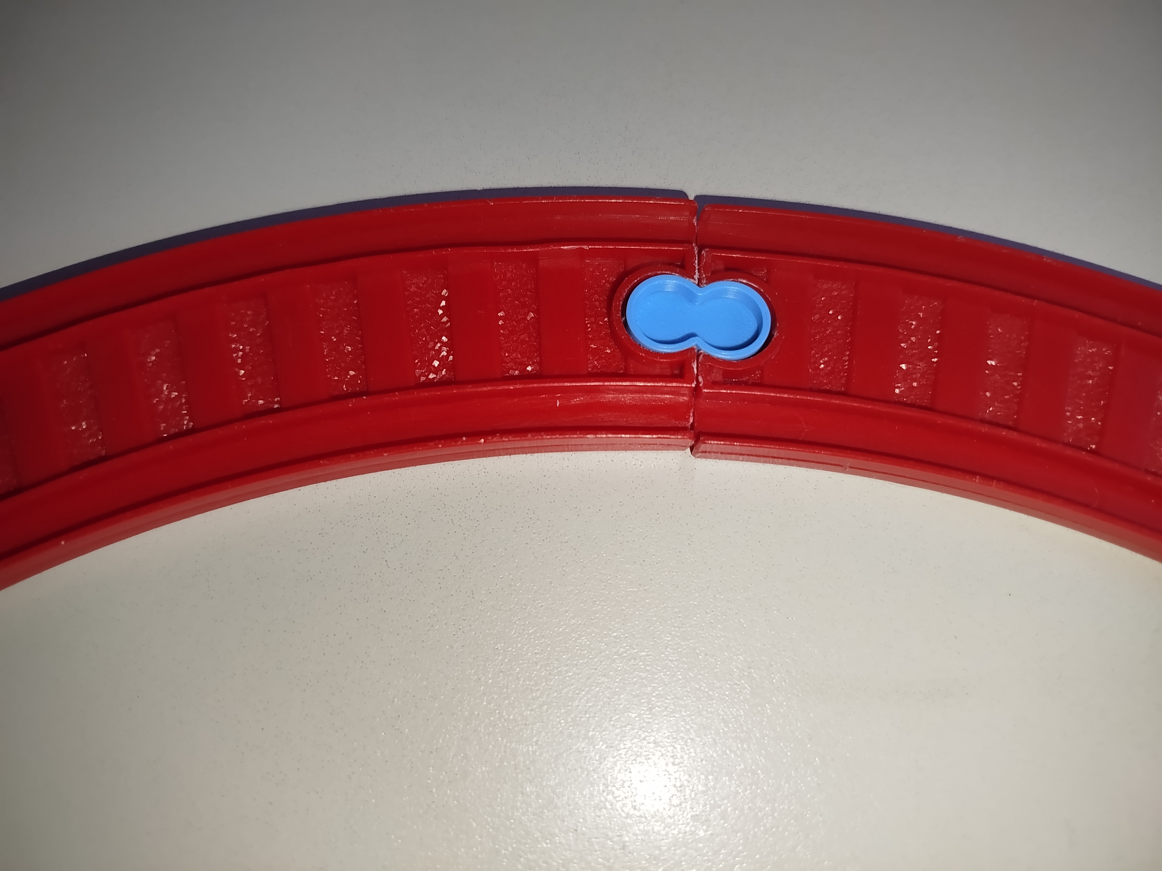 connection part for train rails (1960's-1970's)