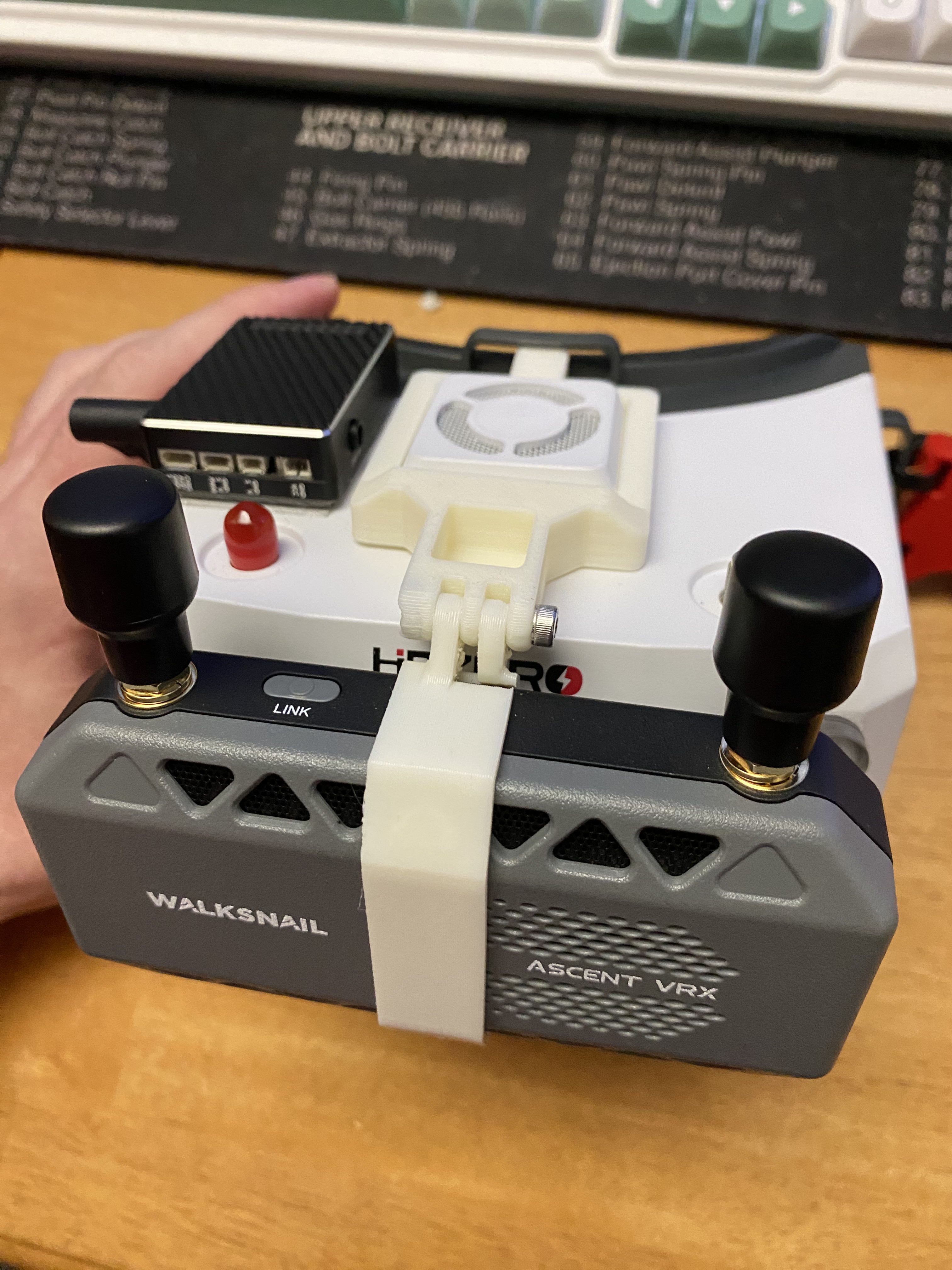 HDZero BoxPro Walksnail Ascent VRX Adapter
