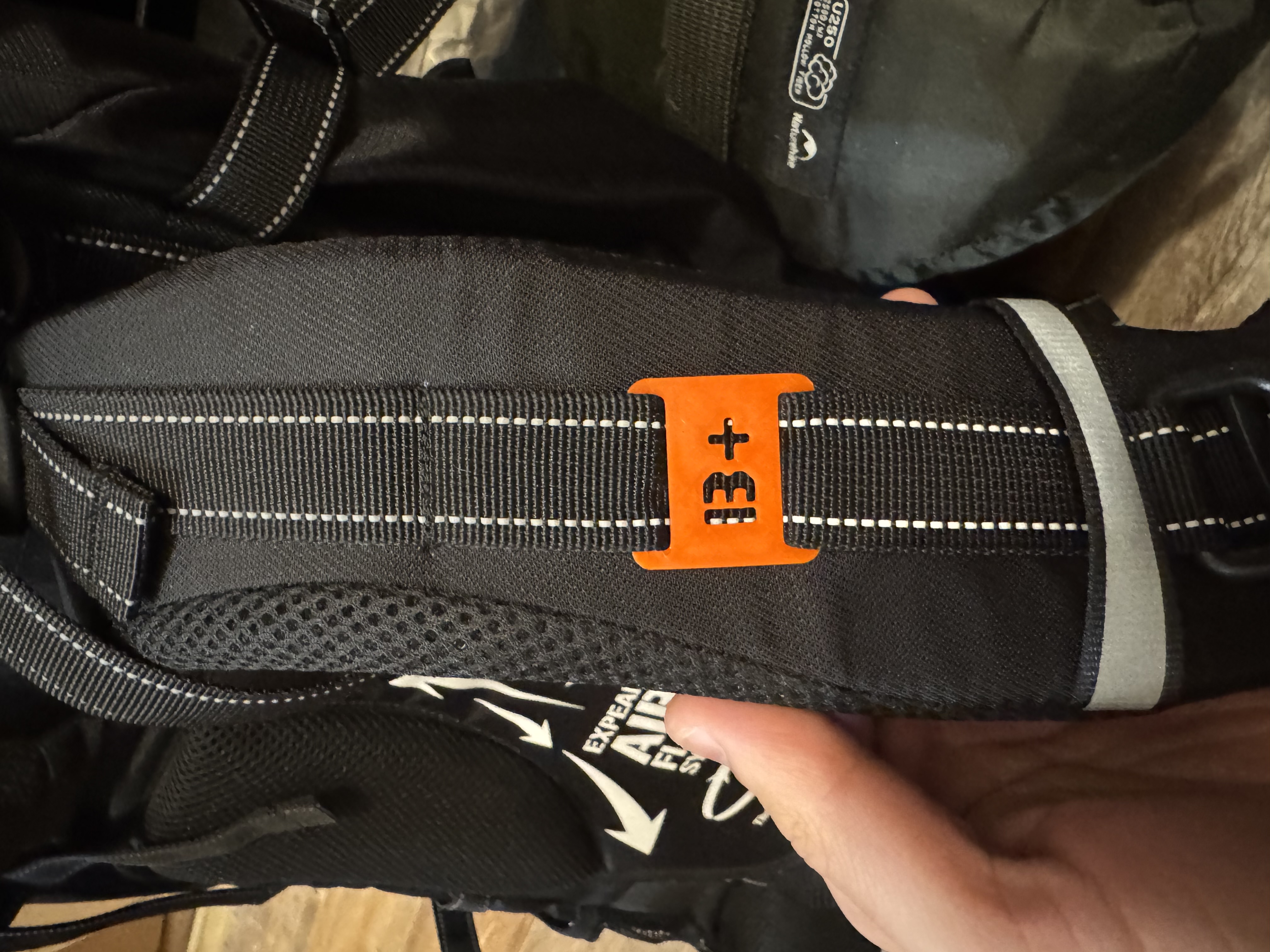 Blood tags for Naturehike 70+5L backpack