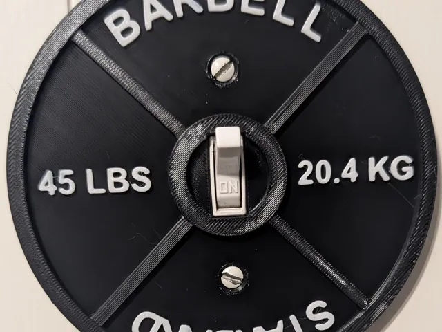 Barbell Toggle Light Switch Cover