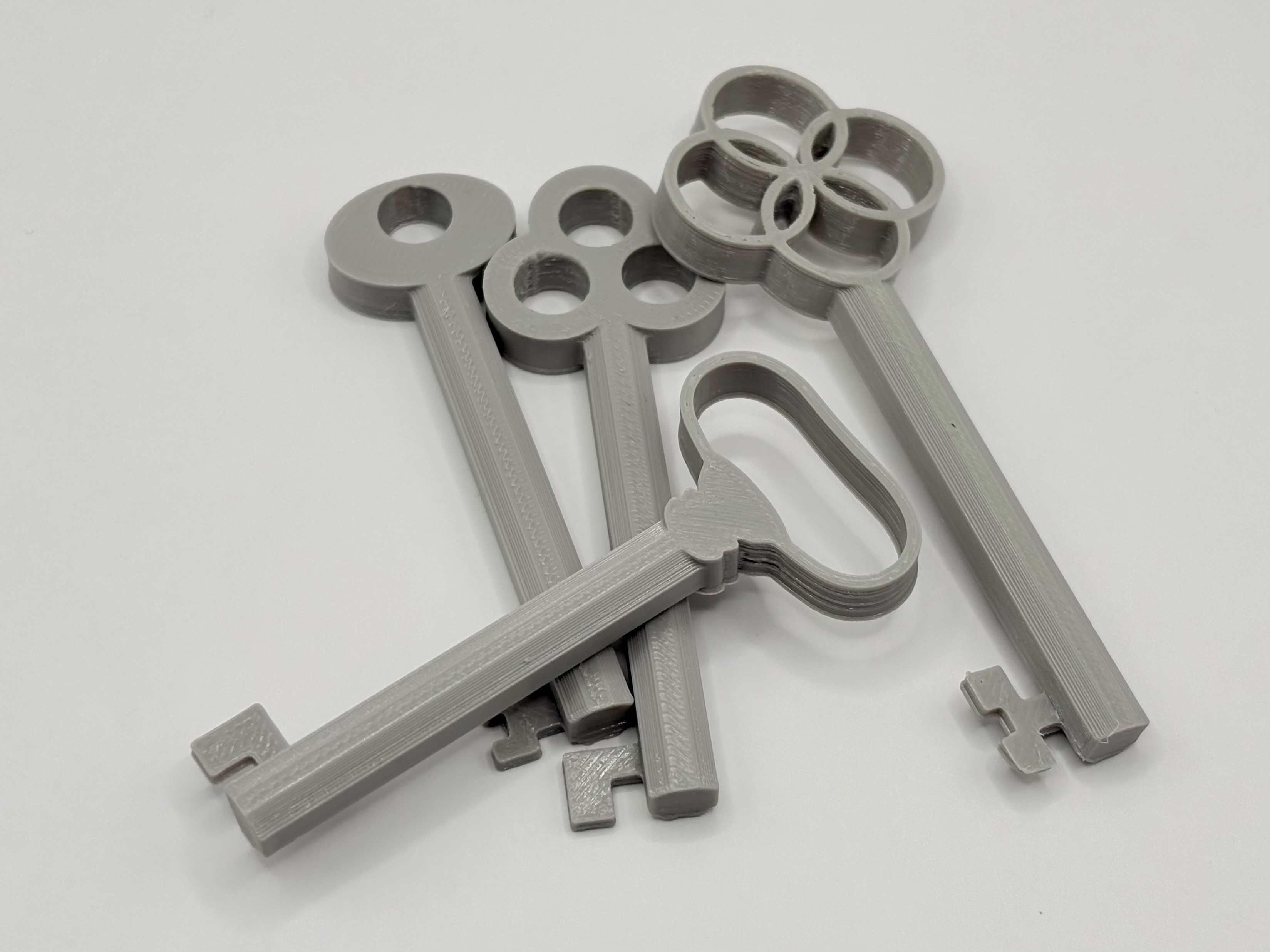 Vintage Style Skeleton Keys - Variety