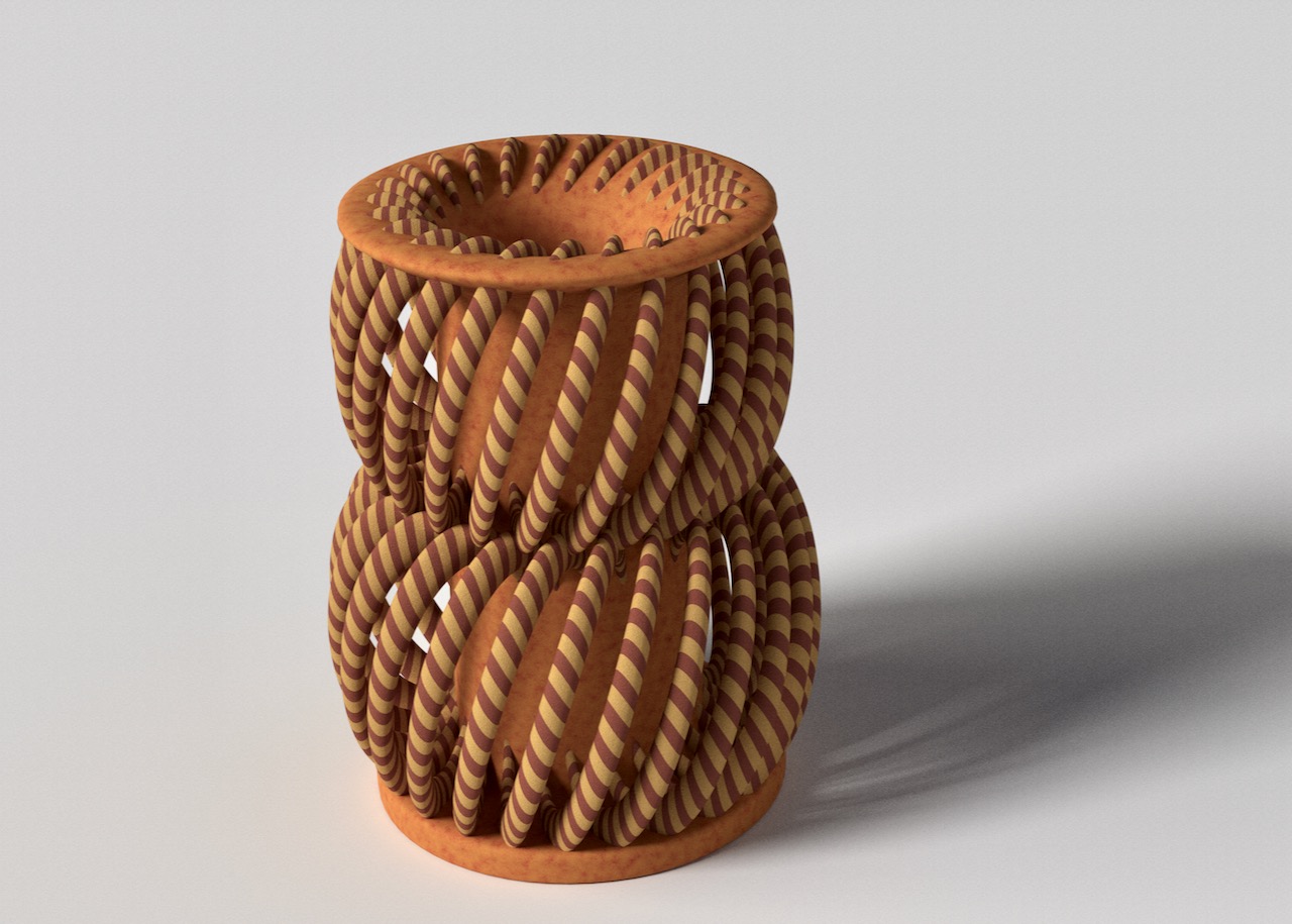 TorusCoil Vase