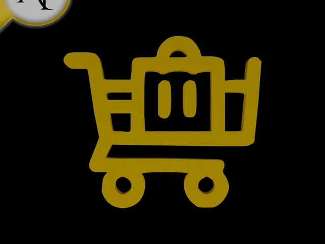 Simple Shopping Cart Symbol - 2D Art