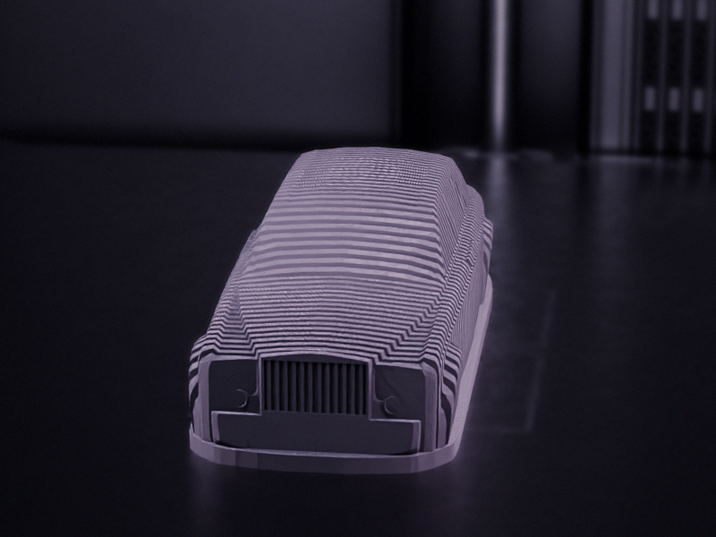 Miniatura 9 do modelo 3D Rolls-Royce Phantom - Sliced
