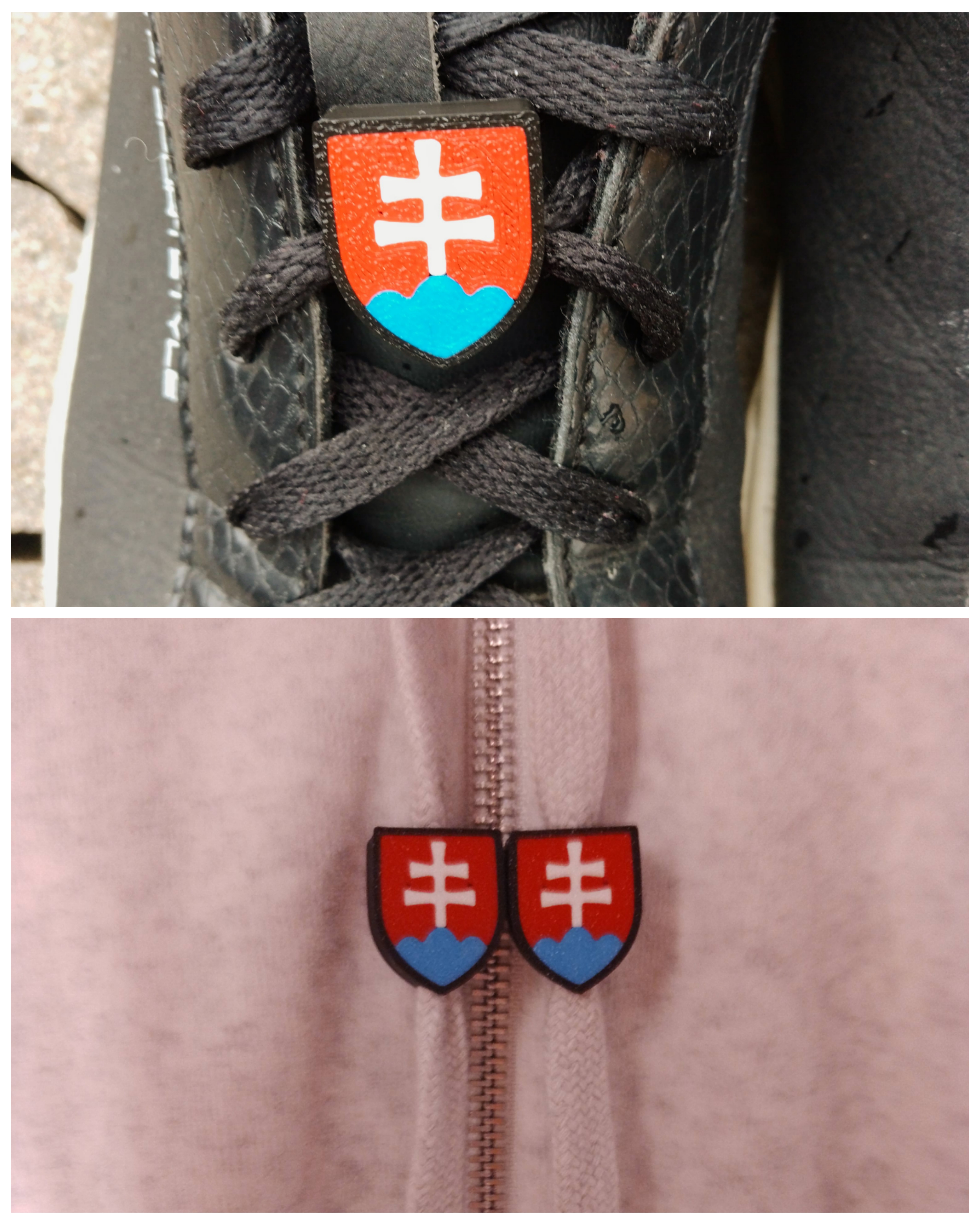 Slovenský znak - korálky/Slovak emblem - beads