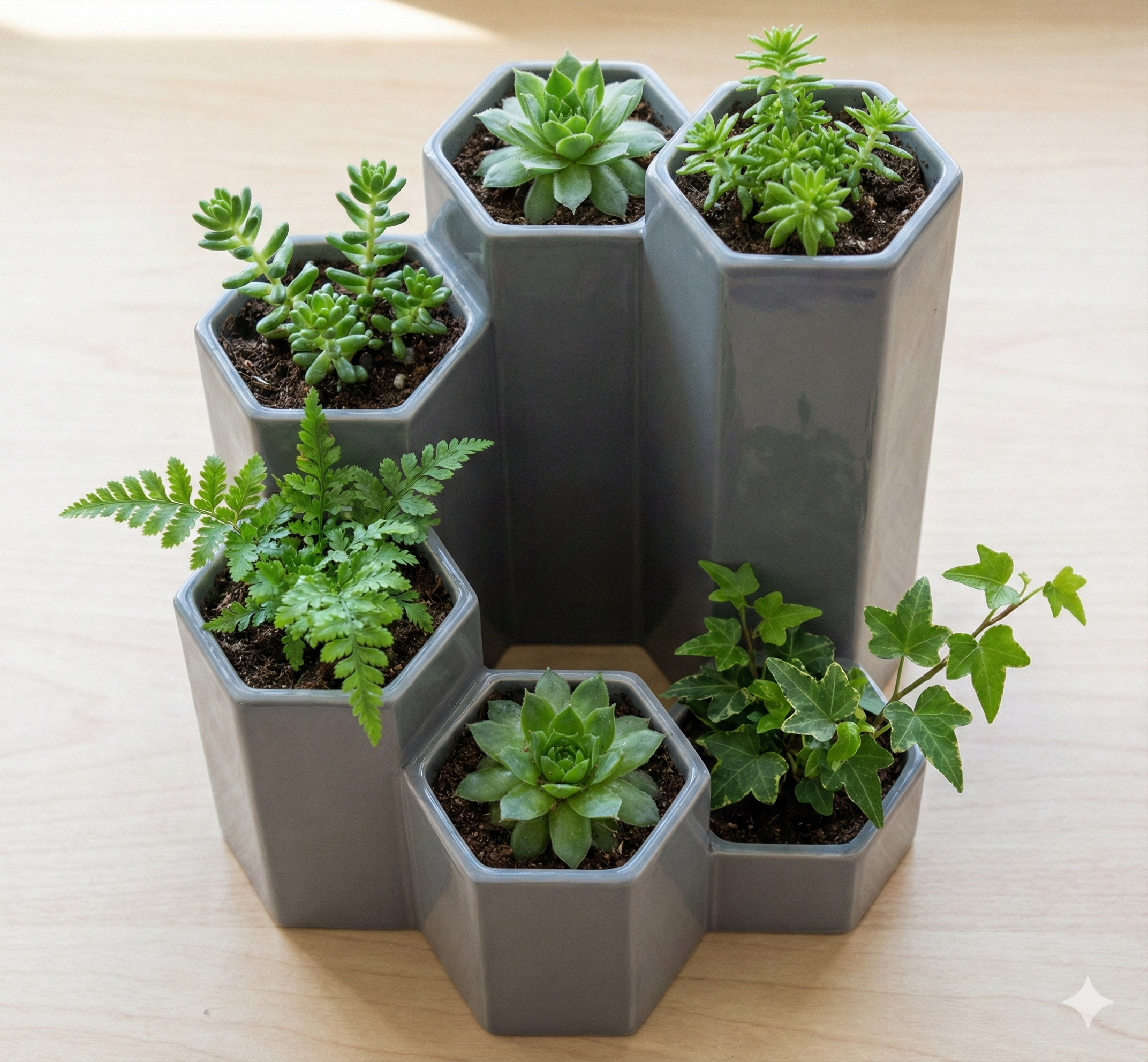 HexaBloom Mini Planter Tower