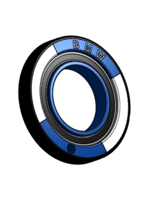 Miniatura 4 do modelo 3D Key Spinner BMW