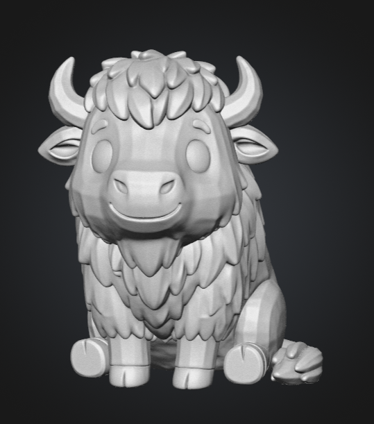Mini American Buffalo Bison